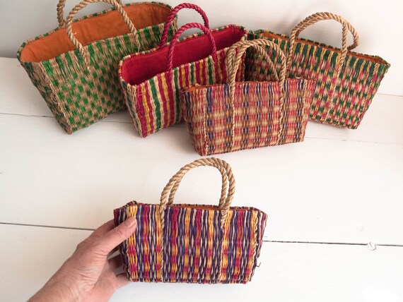 mini straw bag