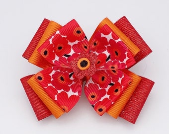 Marimekko Flower Hair Bow