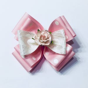 Pretty in Pink Hair Bow