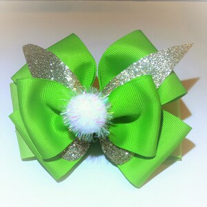 Tinker Bell Hair Bow image 2