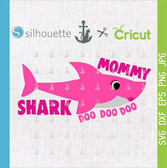Download MOMMY shark Doo Doo Doo svgpngdxf/Daddy shark Doo Doo Doo ...