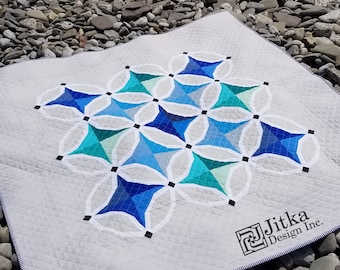Blossom Window Foundation Paper Piecing Pattern