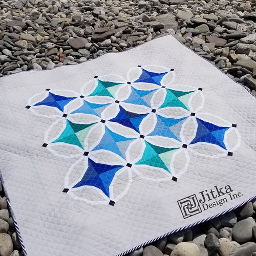 Dancing Diamonds Foundation Paper Piecing Pattern - Etsy