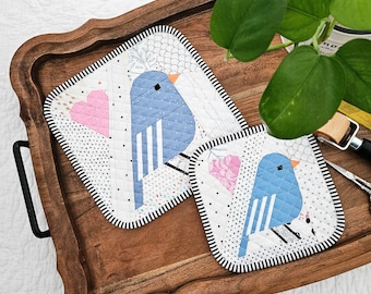 Tiny Bird Foundation Paper Piecing Pattern
