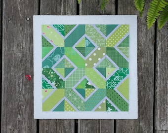 Diamond Framed Foundation Paper Piecing Template