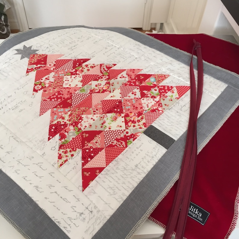 Christmas Tree Foundation Paper Piecing Pattern Etsy