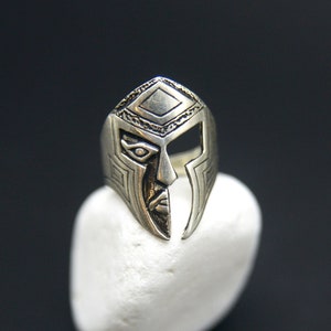 Sterling Silver Ring, Spartan Helmet, Gladiator Ring, Silver Ring, Warrior Helmet, Armenian gifts,Armenian jewelry, 925 Silver, Silver