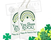 You ShamROCK St. Patrick's Day Gift Tags | Printable PDF Download