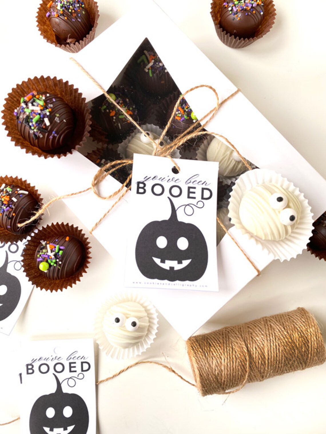 You've Been Booed Happy Halloween Gift Tag Set | Printable PDF Download ...