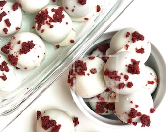 Red Velvet Cake Balls Recipe: Digital Baking Guide (Printable)