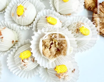 Piña Colada Cake Ball Recipe: Pineapple Coconut (Digital Recipe)