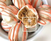 RECIPE: Pumpkin Spice Cake Balls | Digital Recipe | Printable Baking Recipe | Best Pumpkin Spice Cake Ball Recipe