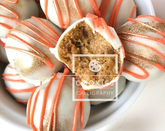 Pumpkin Spice Cake Ball Recipe: Printable Digital Download