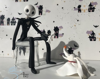 ナイトメアー・ビフォア・クリスマス、ジャックとゼロ、型を使わず