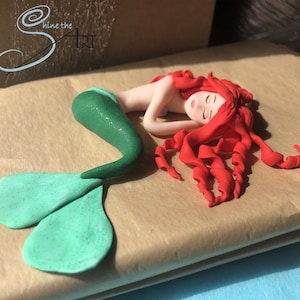 THE LITTLE MERMAID Ariel handmade in modelingclay
