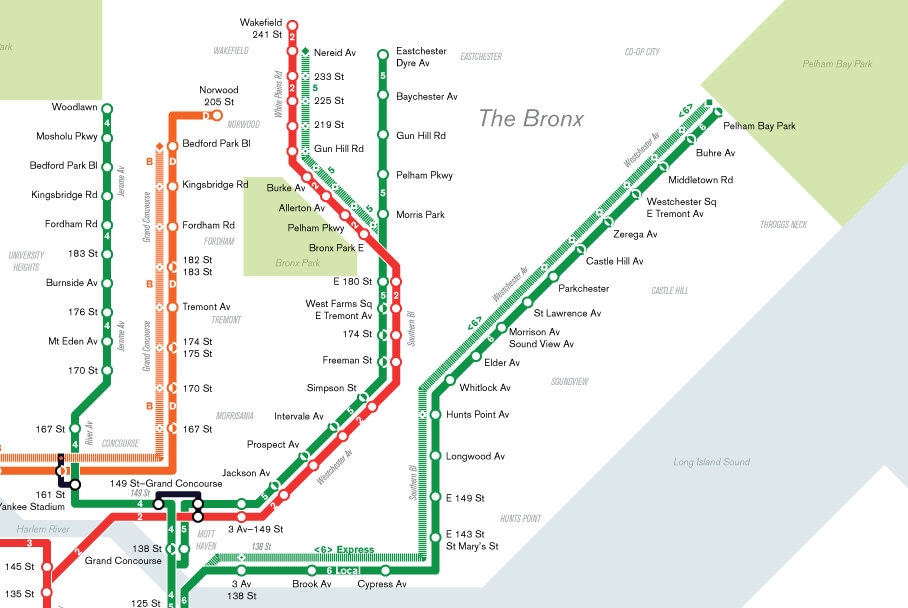 New York City Subway Map Print Original Art Poster - Etsy