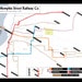 Memphis Street Railway Streetcar/trolley System Map 1945 Original ...