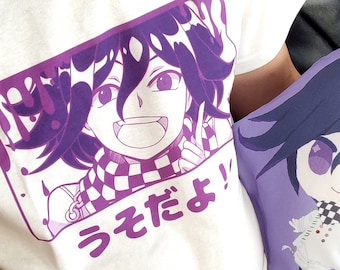 Danganronpa Kokichi Ouma T-shirt for Fans - Danganronpa V3 Kokichi Ouma Shirt - Danganronpa Cosplay - Dangan Ronpa V3 Apparel