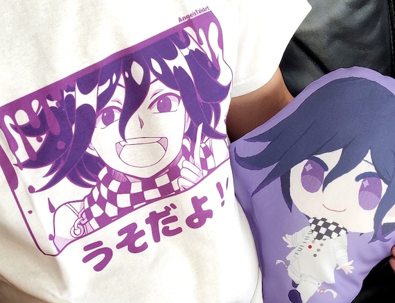 Danganronpa Kokichi Ouma T-shirt for Fans Danganronpa V3 Kokichi