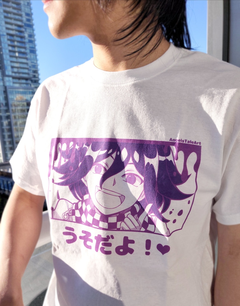 Danganronpa Kokichi Ouma T-shirt for Fans Danganronpa V3 | Etsy
