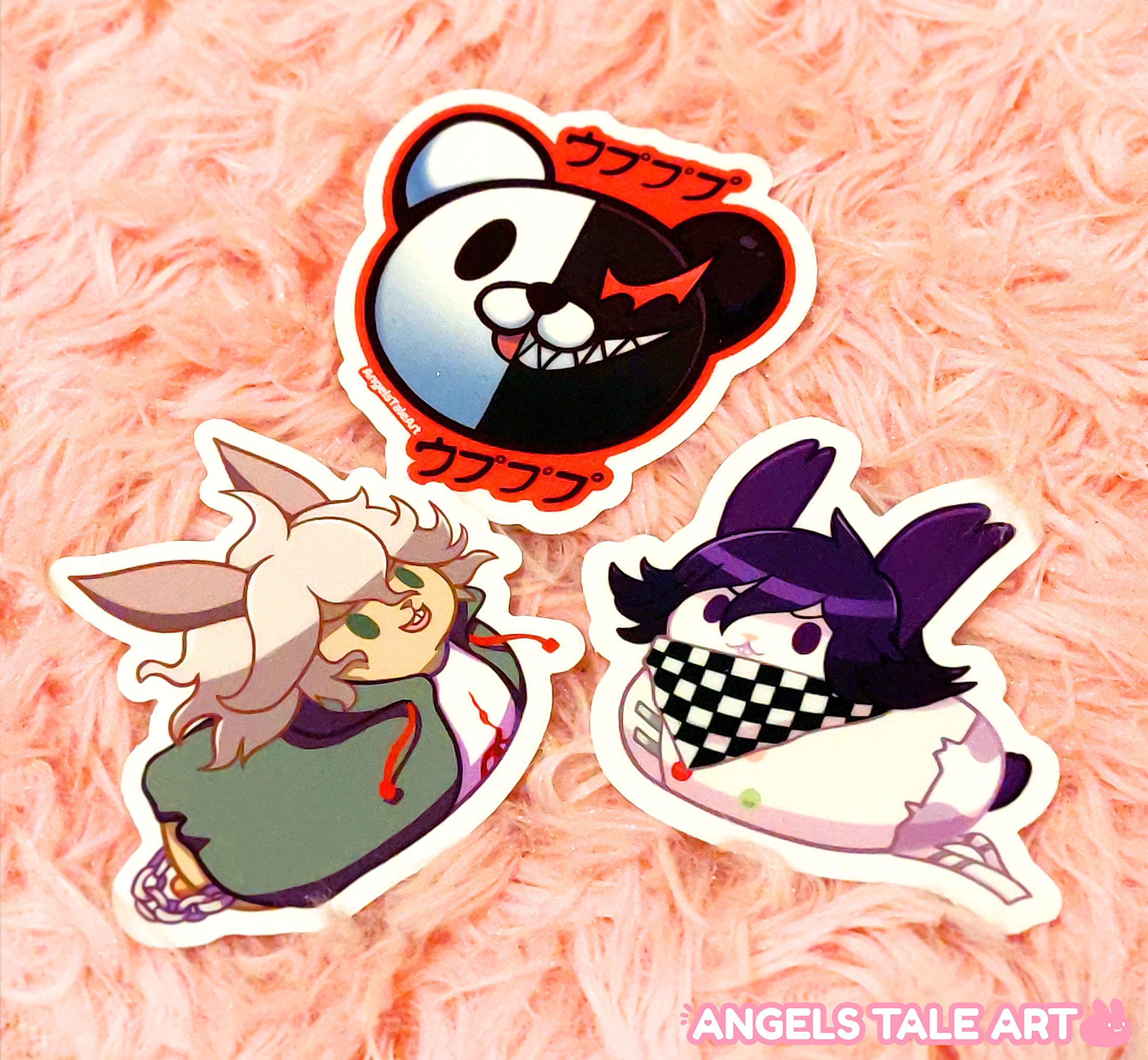 Danganronpa Stickers Monokuma Kokichi Ouma Nagito Komaeda | Etsy