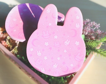 Bunny Galaxy Sticky Notes: Kawaii Memo Pad Set (3)