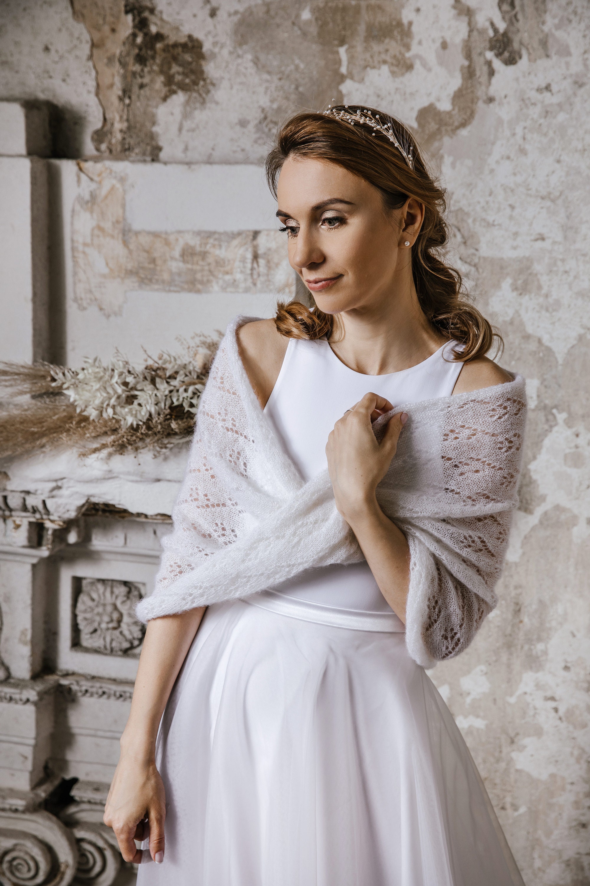 Brautjacke Bolerojacke Rose Braut Jacke Deine-Brautmode Brautjacke