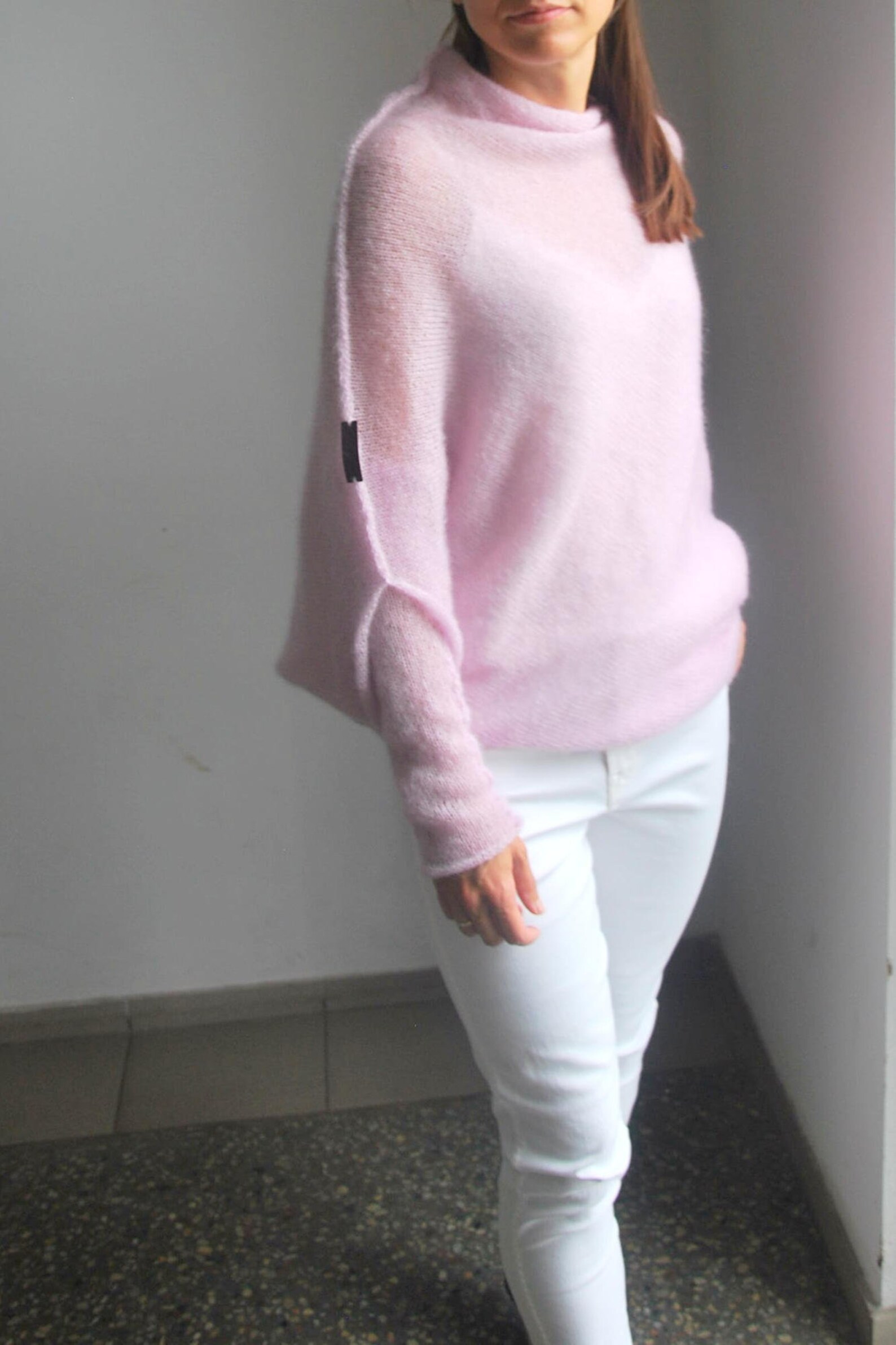 Light Pink Sweater Top main image 0