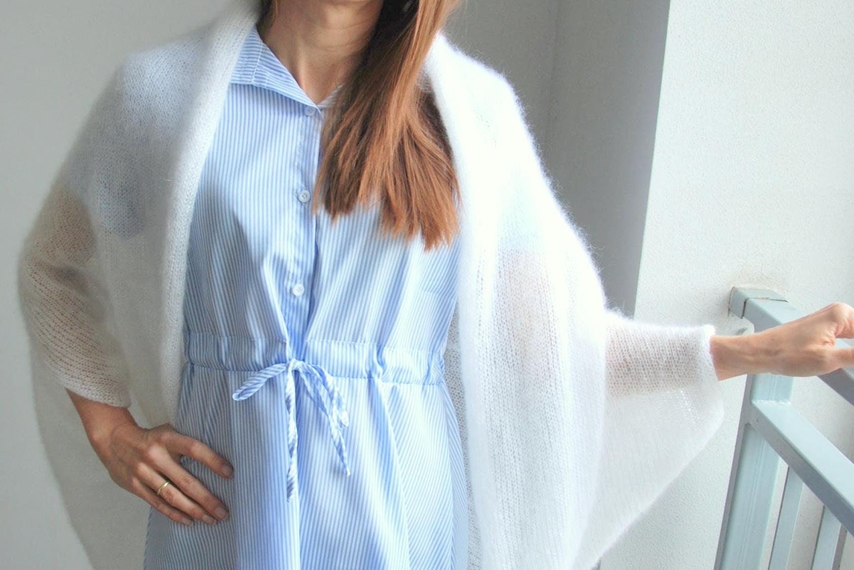 Soft Wedding Cardigan Bridal Soft White 