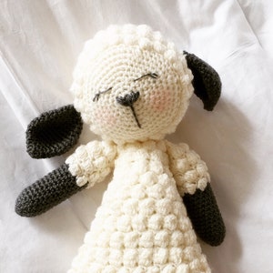 Crochet Lamb PDF Instant Downloadable Pattern Sleepy image 2