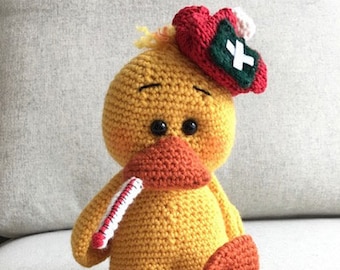 Crochet Duck Instant Digital Downloadable Pattern