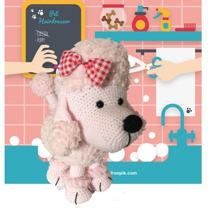 Crochet Dog - Crochet & Knitted Digital Downloadable Pattern