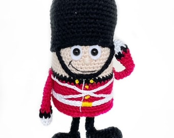 Crochet Guardsman Amigurumi Instant PDF Digital Pattern