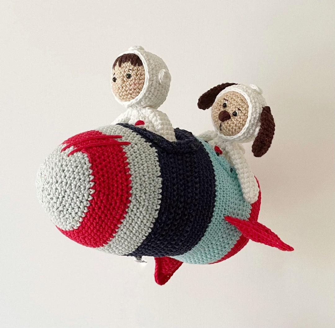 Crocheted Rocket PDF Instant Downloadable Pattern - Etsy