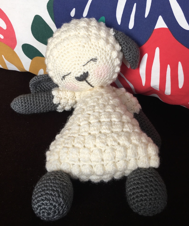 Crochet Lamb PDF Instant Downloadable Pattern Sleepy image 4