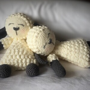 Crochet Lamb PDF Instant Downloadable Pattern Sleepy image 3