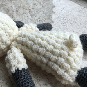 Crochet Lamb PDF Instant Downloadable Pattern Sleepy image 5