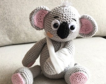 KOSTENLOS häkeln Koala Instant Digital herunterladbare Muster