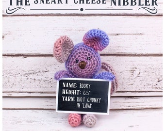 Crochet Mouse Amigurumi Digital Downloadable Pattern PLUS FREE Fish Pattern