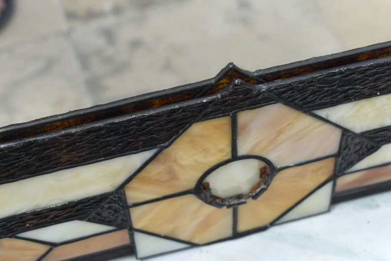 Vintage 25 Wall Mirror Mount Triangle Wrought Iron Home | Etsy