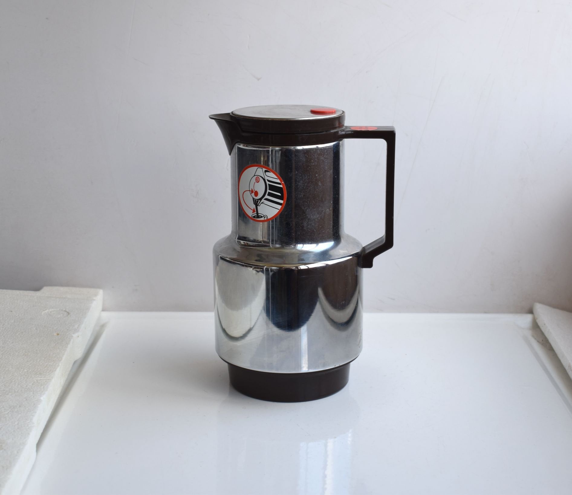 Vintage 850 Ml Dr. Zimmermann Thermos Jug Vacuum Flask Insulated