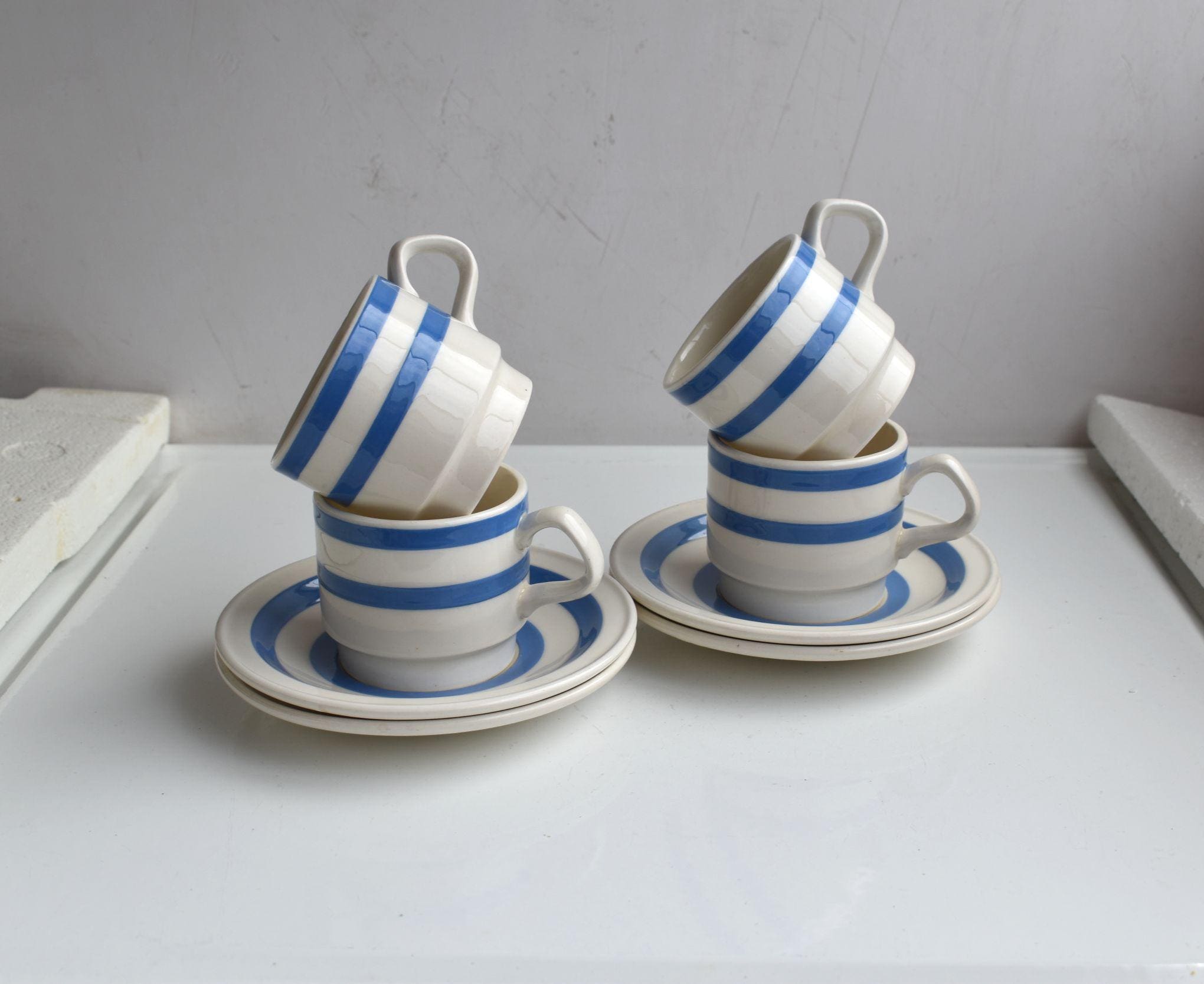 Tg green cornishware - Etsy 日本