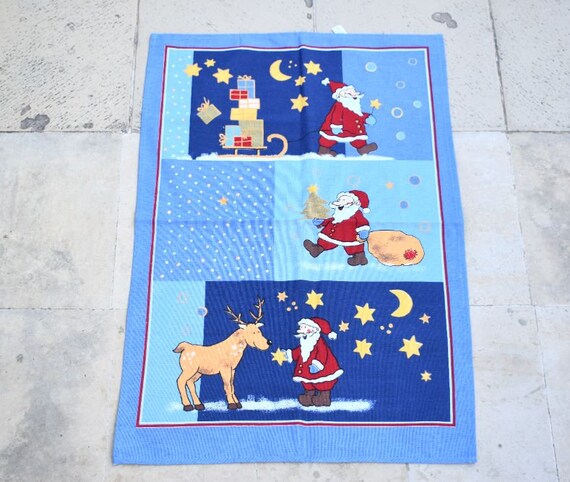 ヴィンテージ サンタ テーブルクロス ヴィンテージ 28