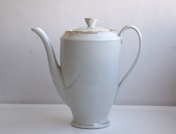 Porseleinen theepotten, voor thee, koffie, met verwarmer - Mondex