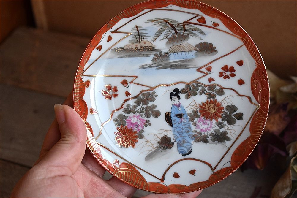 Antique japanese porcelain plates sales
