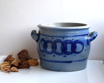 フランスアンティーク ストーンウェア ポット 陶器ジャー フランスアンティーク ストーンウェア ポット 陶器ジャー