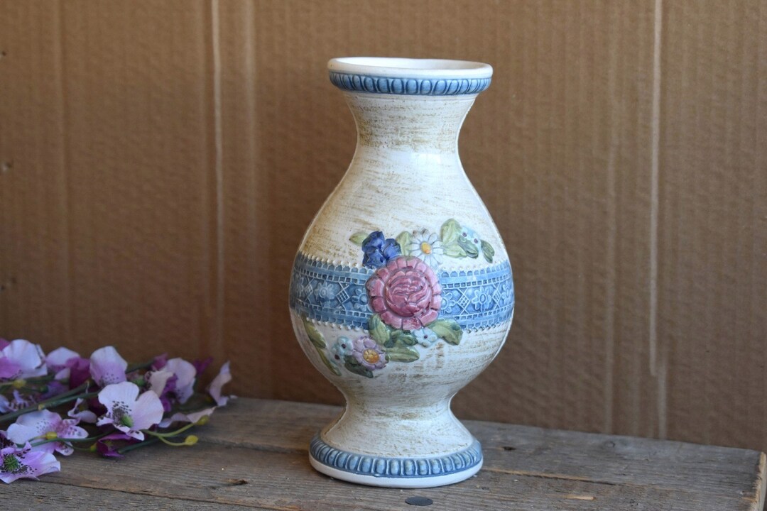 イタリア製の花瓶です。 謝恩セール特価】イタリア製 輸入雑貨 フラワーベース 花瓶 紙袋