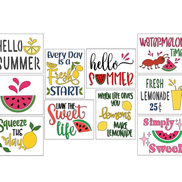 Summer Stencil - Etsy