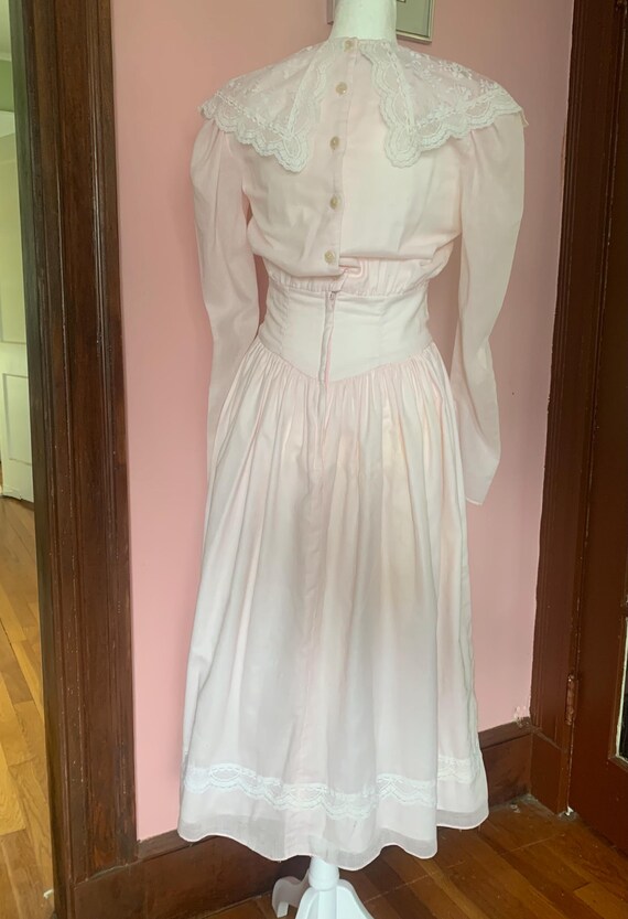 80s Jessica McClintock Gunna Sax Vintage Dress - Gem