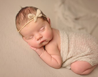 Newborn Tieback. Photography Prop. baby Girl's prop. newborn Photography Prop